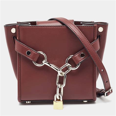 alexander wang attica leather shoulder bag